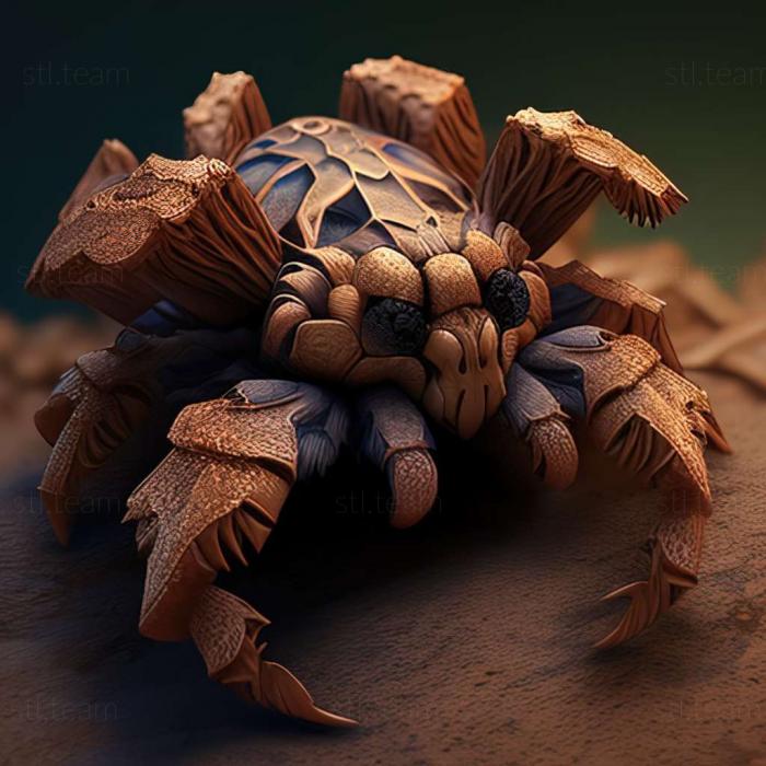 3D model Brachypelma emilia (STL)